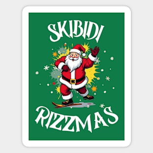 Skibidi Rizzmas Magnet